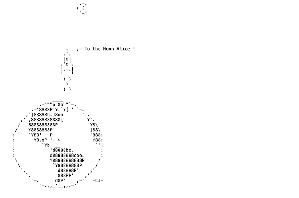 Cover Image for Space ASCII Art